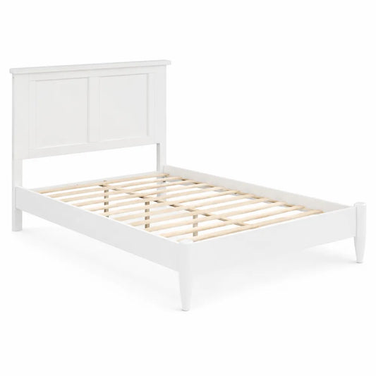 Letto matrimoniale in legno con doghe